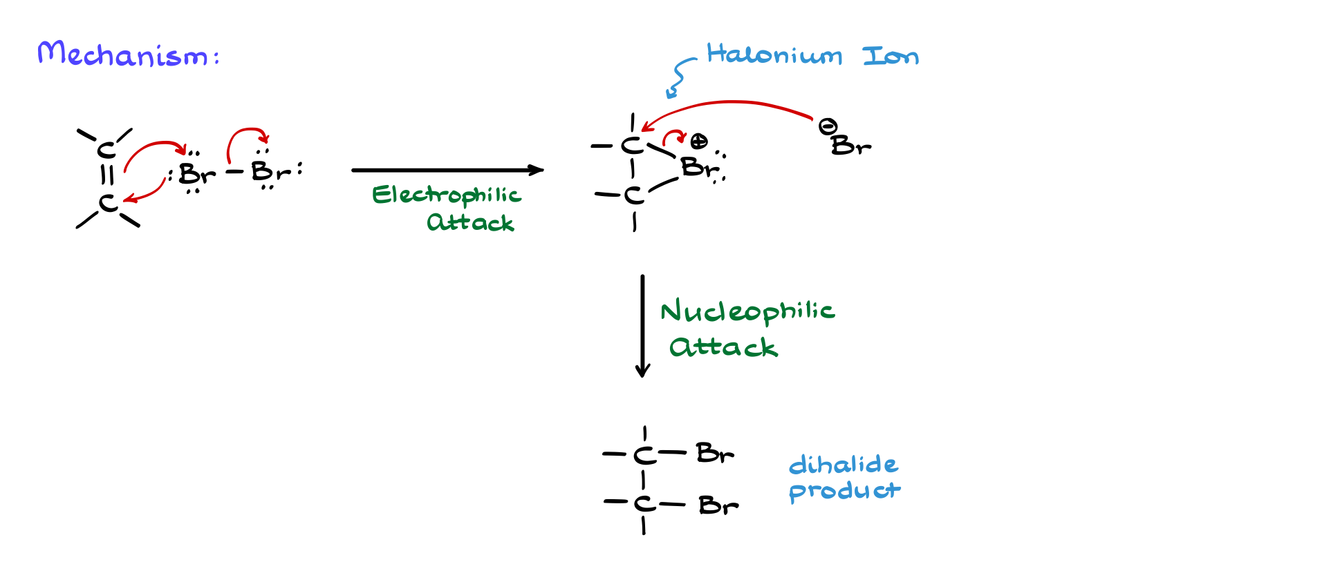 halogenation mechanism