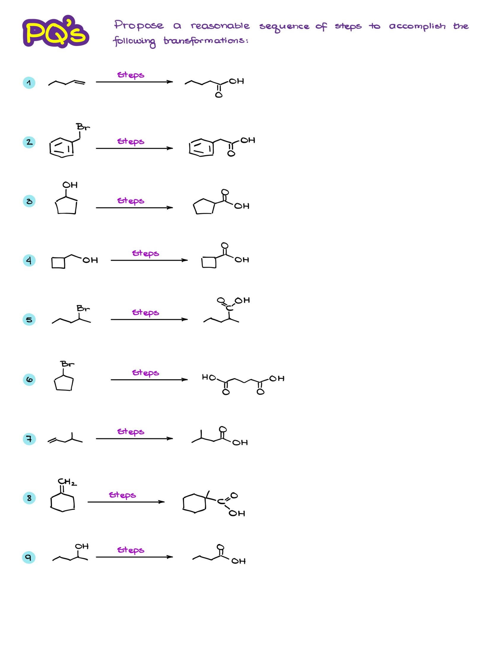 Synthesis of Carboxylic Acids — Organic Chemistry Tutor