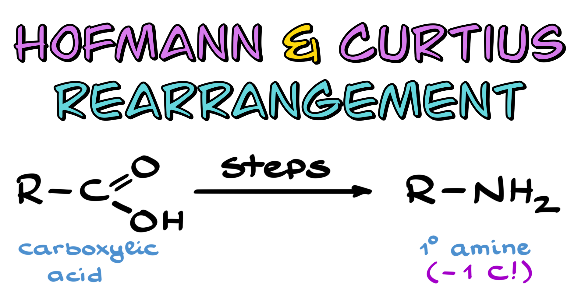 hofmann and curtius rearrangements